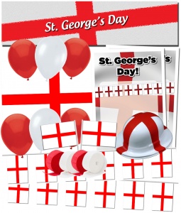 Saint George's Day Party Event Decorations Pack